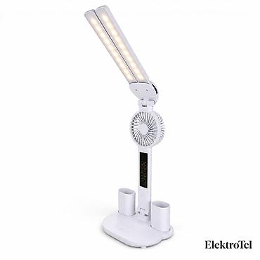 лампа вентилятор: Çoxfunksiyalı masaüstü LED lampa + ventilyator Xüsusiyyətlər: - — 1