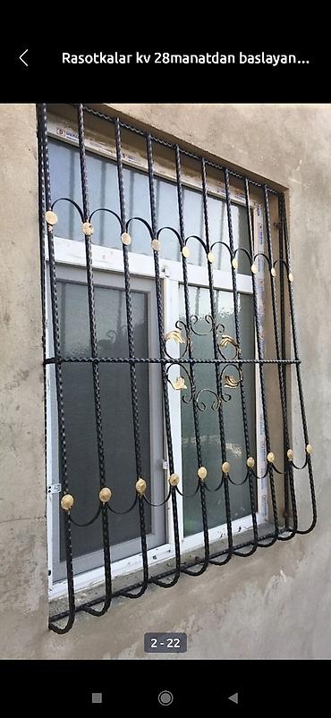 Barmaqlıqlar: Pəncərə və qapılar üçün nəzərdə tutulmuş dekorativ elementlərlə — 9