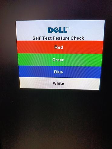 samsung 17: Dell LCD monitor + Genius klaviatura dəsti - Monitor: Dell 17" LCD — 2