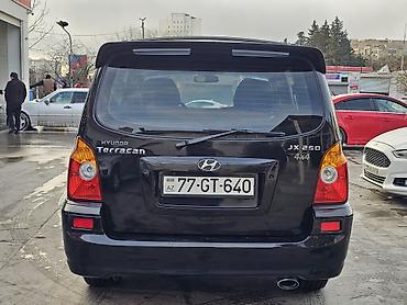 offroad maşınlar: Hyundai Terracan: 2.5 l | 2001 il Ofrouder/SUV — 6