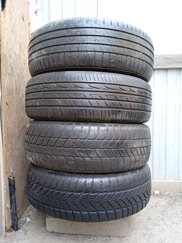 шины 19565 r15 зима бу: Шины 195 / 65 / R 15, Лето, Б/у, Комплект, Легковые, Россия, Bridgestone