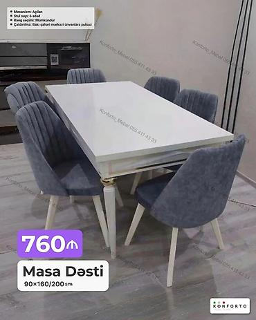 Ev və bağ: Məhsul: Masa Dəsti - Qiymət: 760 ₼ (şəkildə göstərilib) - Ölçü — 1