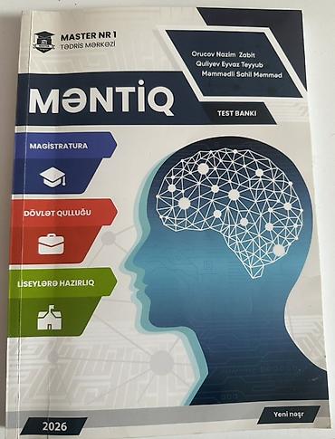 Testlər: Məhsul: Master NR 1 Tədris Mərkəzi – Test bankları (yeni nəşr, 2026) — 3