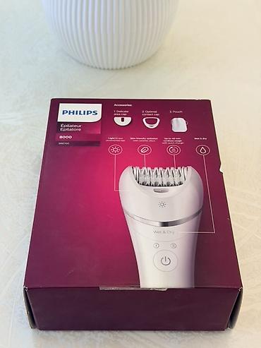 Epilyatorlar: Philips Epilator Series 8000 (BRE700) Xüsusiyyətlər: - Wet & Dry — 3
