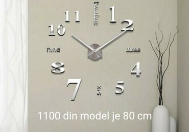 10020 oglasa | lalafo.rs: Zidni sat sa efektom ogledala boje su prikazane na slikama