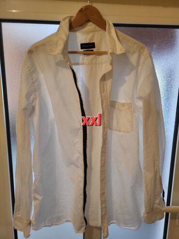 košulja i džemper: Shirt 2XL (EU 44), color - White