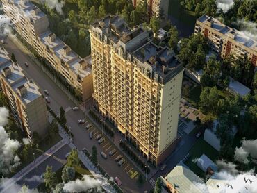 шопокова квартира: 3 комнаты, 108 м², Элитка, 14 этаж, ПСО (под самоотделку)