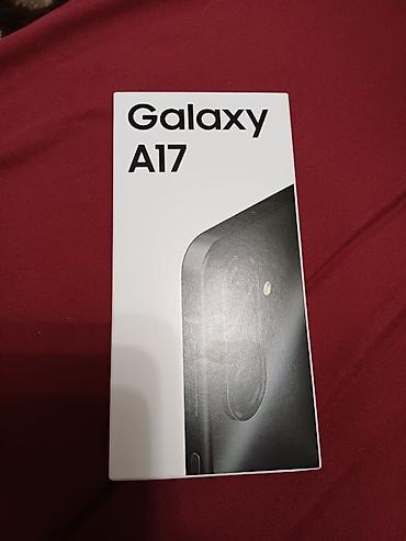 Samsung Galaxy A17, Новый, 128 ГБ, цвет - Черный, 2 SIM