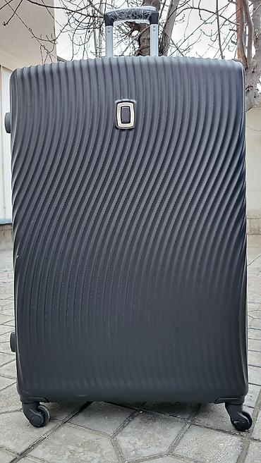 Çamadanlar: Türki̇yə i̇stehsali böyük ölçülü (76×54×33) çemodan. Yeni̇di̇r. Açilib — 4