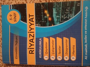 riyaziyyat 9 cu sinif buraxılış: Riyaziyyat Testlər 9-cu sinif, Elməddin Tağıyev, 1-ci hissə