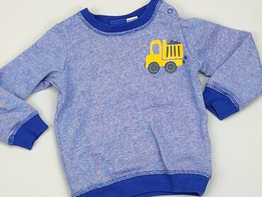 pajacyk 62 dla chłopca: Sweatshirt, Lupilu, 9-12 months, condition - Perfect