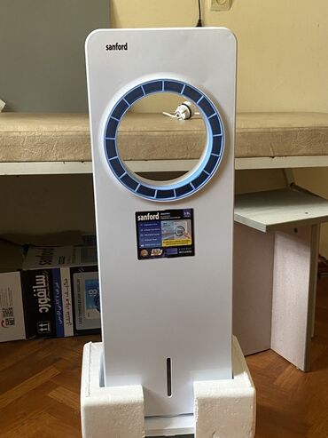 Обогреватели и камины: Sanford SF8127PAC bıçaqsız portativ hava soyuducu - 3.5 litr su çəni