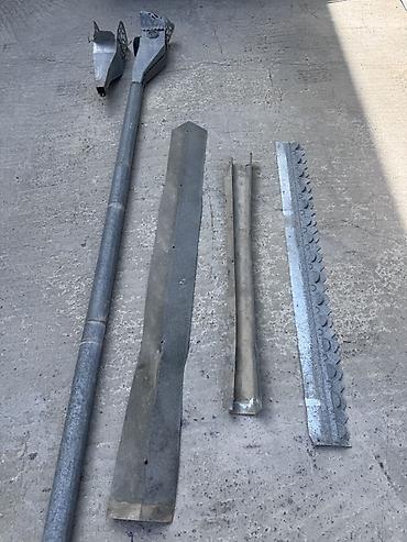 metal kesen: Təcili satılır! 4 ədəd qazan 40 metr su novu (navalça) 40 metr — 1