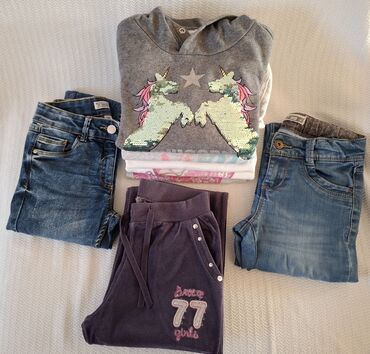 kipsta majice: Bundle: Sweatshirts, Jeans, T-shirts, For girls, age: 9-10 years