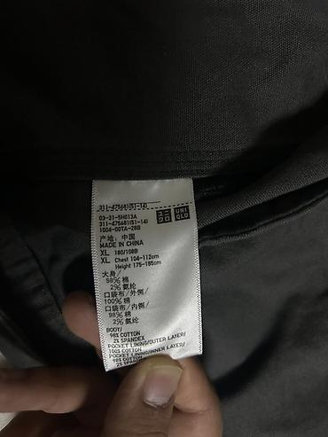 куртки юникло: Мужская куртка, XL, Uniqlo, Б/у, цвет - Серый, Платная доставка — 4