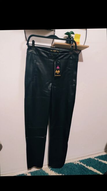 lila pantalone: S (EU 36), High rise, Straight