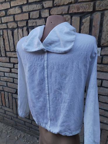 massimo dutti kombinezoni: Massimo Dutti ženska bluza sa rol-kragnom - Boja: bela - Materijal — 3