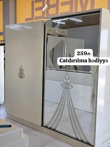 İşlənmiş, 2 qapılı, Güzgülü, Ağ, Taxta, Kupe, Düz dolab lalafo.az -da İşlənmiş, 2 qapılı, Güzgülü, Ağ, Taxta, Kupe, Düz dolab