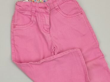 legginsy z cekinami dla dziewczynki: Denim pants, 12-18 months, condition - Very good