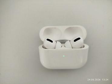di box: Беспроводные вакуумные наушники, Apple, AirPods Pro, Б/у — 1