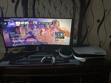 plesdeyşin 5: Playstation 5, Playstation nausnik, 34 Diqanal 2e Manitor satilir