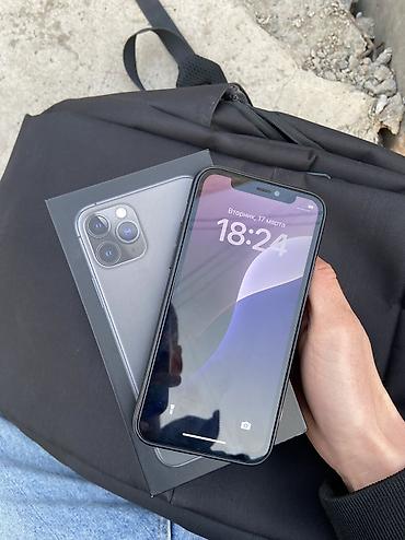 Apple iPhone: IPhone 11 Pro, 64 ГБ, Графит, Зарядное устройство, Чехол, Кабель, 85 % — 1