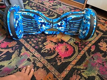 index hovuz: Elektrik hoverboard – mavi kamuflyaj dizayn - 2 təkərli — 1