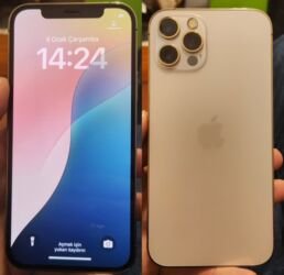 iphone 3 kamera: IPhone 12 Pro, 128 GB, Qızılı, Face ID