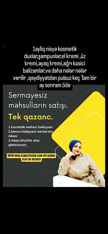 ana bala dəst: 1 aylıq nisyə ilə ətir və kosmetik məhsulların satışı üçün əməkdaşlıq — 2