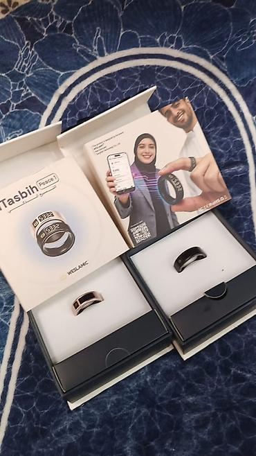 смарт кольцо: Умное кольцо-тасбих WeIslamic Tasbih Peace 1, размеры кольца 17-18р — 2