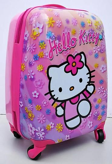 Putni koferi i torbe: Hello Kitty set kofera – 2 kom - Dizajn: Roze, sa Hello Kitty motivom — 15