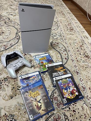 Sony PlayStation: Игровая консоль Sony PlayStation 5 (версия с дисководом) с комплектом — 1