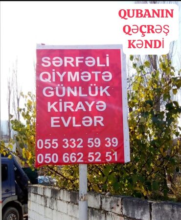 Günlük kirayə evlər: 150 kv. m, 4 otaqlı, Kombi, İşıq, Su — 6