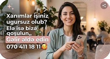 online makler vakansiya: Xanımlar üçün onlayn gəlir imkanı. Telefon vasitəsilə rahat idarə — 1