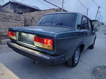 VAZ (LADA): VAZ 2107 sedan - Kuzov: klassik 4 qapılı sedan, tünd yaşıl rəng - Ön — 5