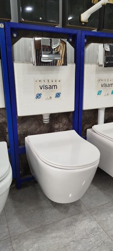 divar ici unitaz olculeri: Gizli rezervuarlı asma unitaz komplekti – Visam (Made in Turkey)