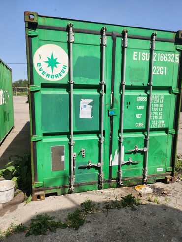 пластиковые посуда оптом: Продаю контейнер 20 фут, 2 шт. Находится в г.Кант. самовывоз
