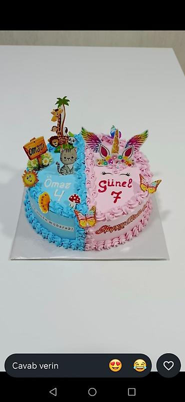 Кондитерские изделия, сладости: Ev şəraitində, təmiz,keyfiyyətli məhsullarla tortların hazırlanması🎂 — 4