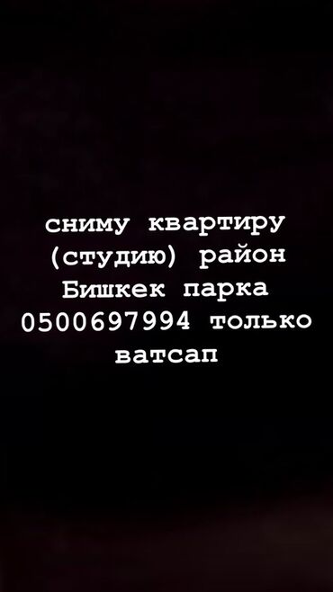 сдающие квартиры на долгий срок: Студия, Менчик ээси
