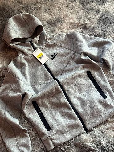 Мужская толстовка, M, Nike, Новый, цвет - Серый, Самовывоз, Платная доставка