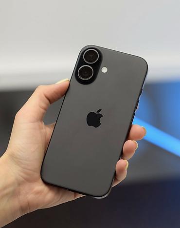 iphone 16 qiyməti: IPhone 16, 128 GB, Qara, Face ID, Simsiz şarj, Sənədlərlə — 1