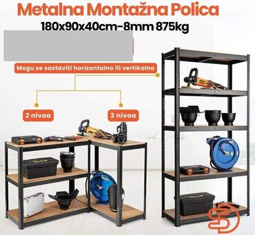 metalne police niš: Open shelf, New