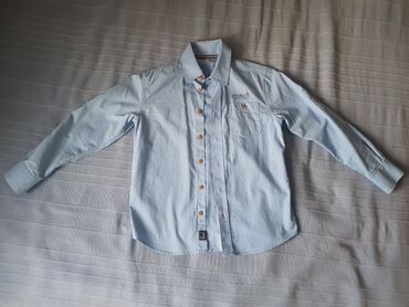 versace košulje: NOVO izvanredna plava košulja dugih rukava originalna iz C&A-a