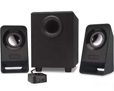 Zvučnici, slušalice i mikrofoni: Logitech 2.1 multimedijalni zvučnici - Sistem: 2.1 (dve satelitske — 11