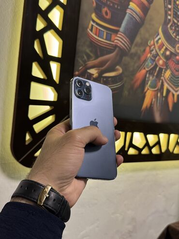 Apple iPhone: IPhone 12 Pro, 256 GB, Pacific Blue, Face ID