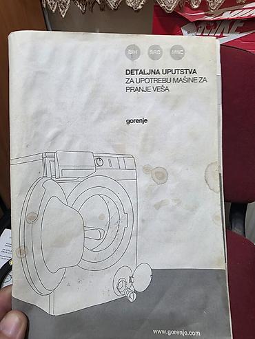 Mašine za pranje veša: Gorenje mašina za pranje veša WaveActive WE 723 Mašina je stara — 8