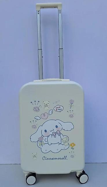 Putni koferi i torbe: Tvrdi kofer na točkiće – Cinnamoroll dizajn - Materijal: čvrsta — 10