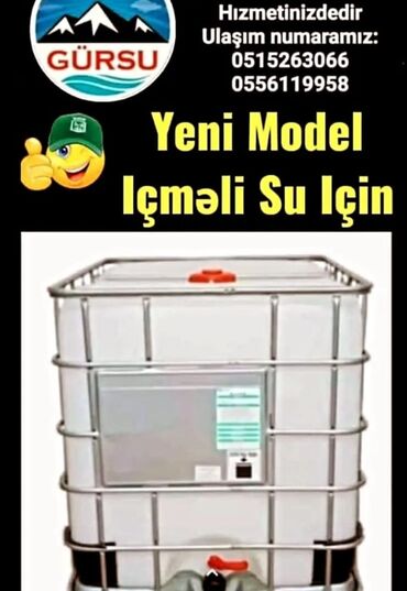 Baklar və çənlər: Bak, Plastik, 10000 l l, Yeni, Pulsuz çatdırılma — 20