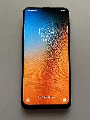 a20 telefon: Samsung Galaxy A20, 32 GB, rəng - Qara, Barmaq izi, İki sim kartlı, Face ID — 1
