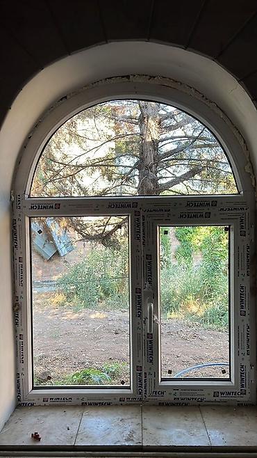 пластико: Пластиковое окно на заказ, Тип окна: Стандартные, Декоративные особенности: Фрамуга, Платная установка, Без рассрочки — 5